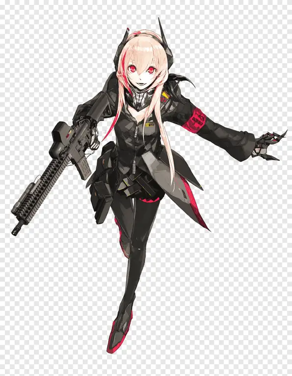 Ilustrasi karakter-karakter anime di Girls Frontline