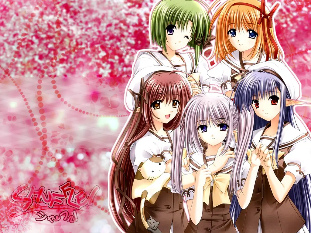 Karakter-karakter utama dalam anime Shuffle!