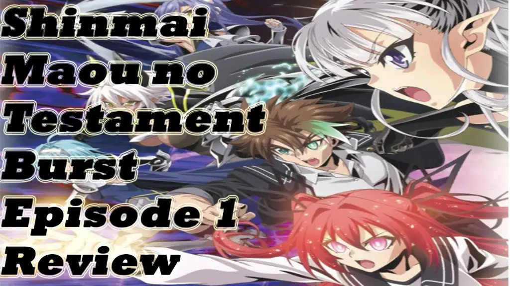 Gambar yang menampilkan para karakter gadis iblis dalam Shinmai Maou no Testament Burst