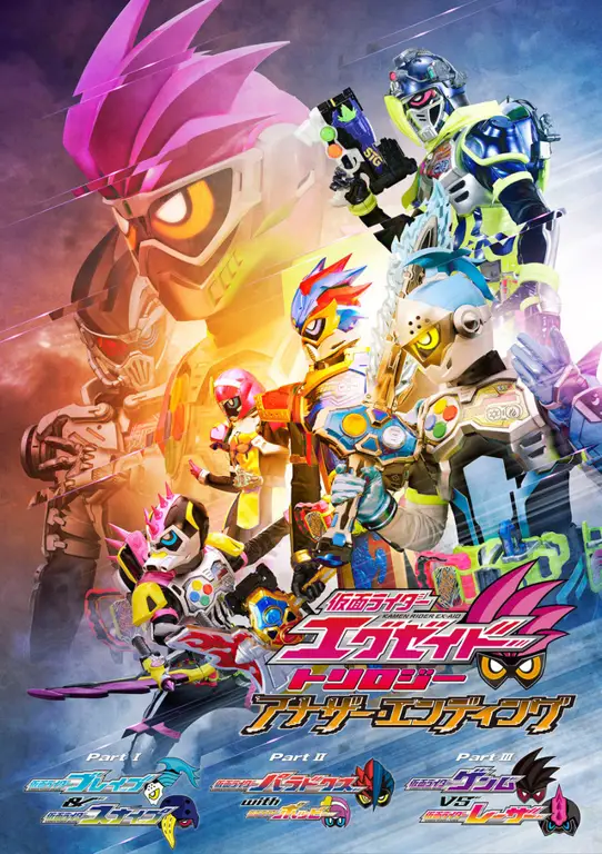 Para karakter Kamen Rider Ex-Aid