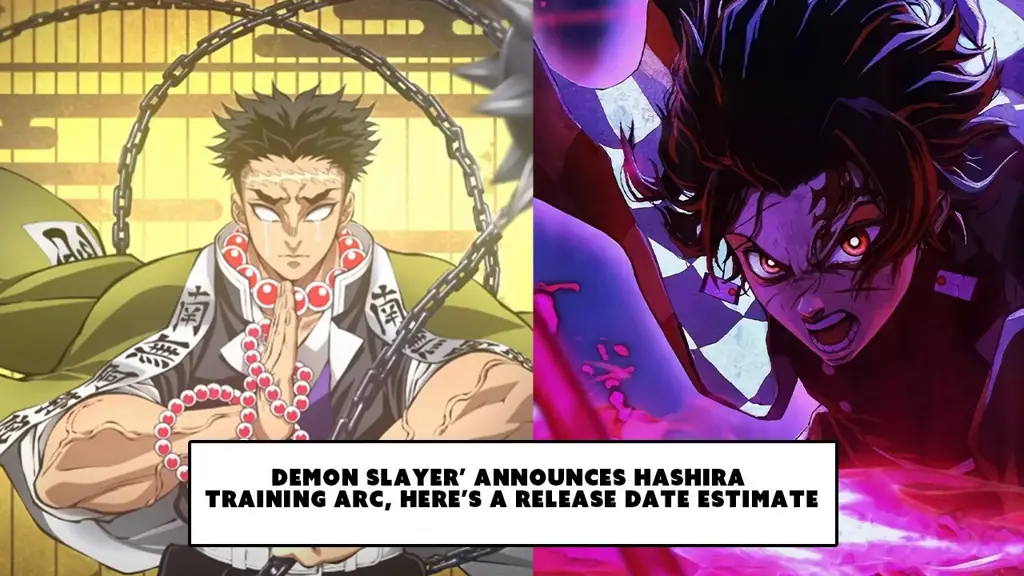 Gambar adegan pelatihan Hashira dalam Demon Slayer