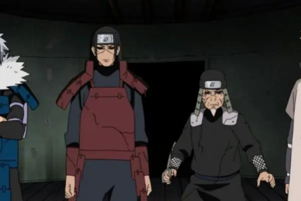 Patung para Hokage di Konoha