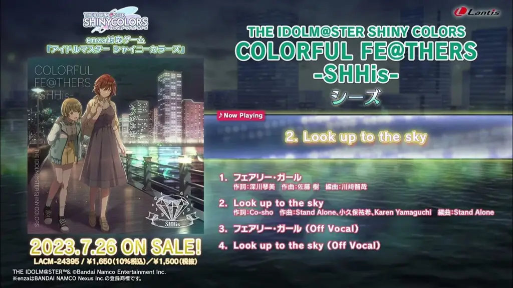 Gambar para karakter idol di The Idolm@ster Shiny Colors