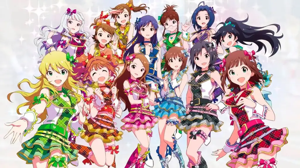 Gambar berbagai karakter anime Idolmaster