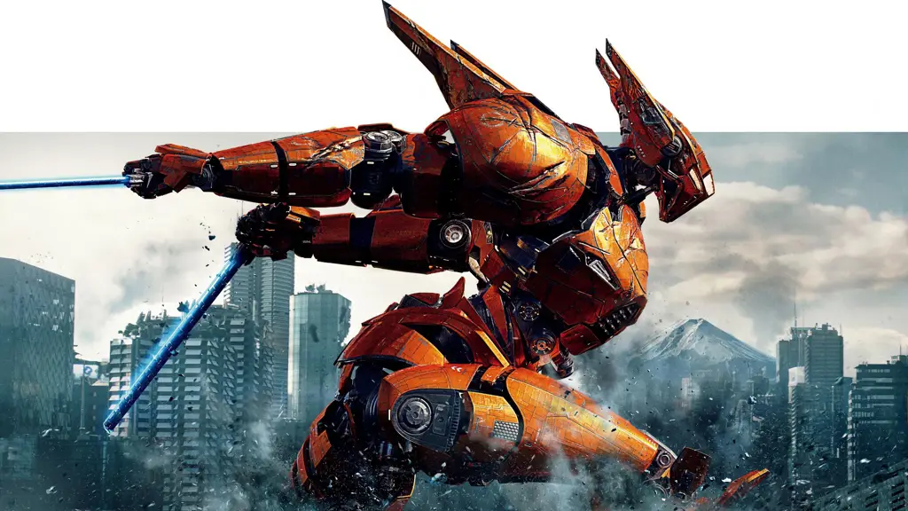 Gambar Jaeger dalam film Pacific Rim