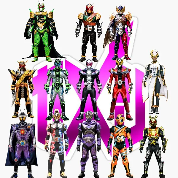 Semua Kamen Rider yang membantu Zi-O dalam pertempuran