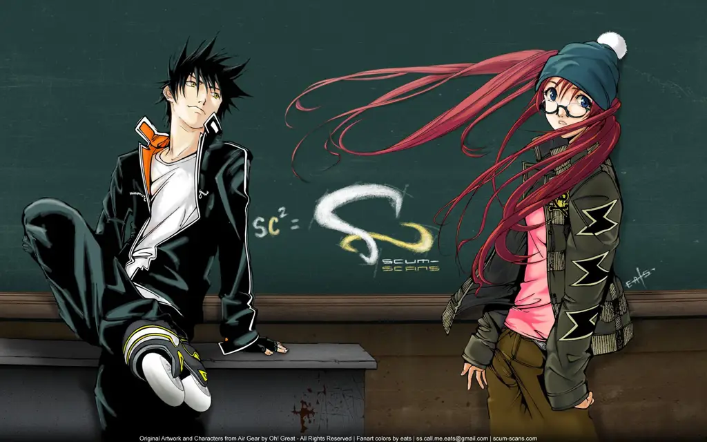 Karakter-karakter dalam anime Air Gear