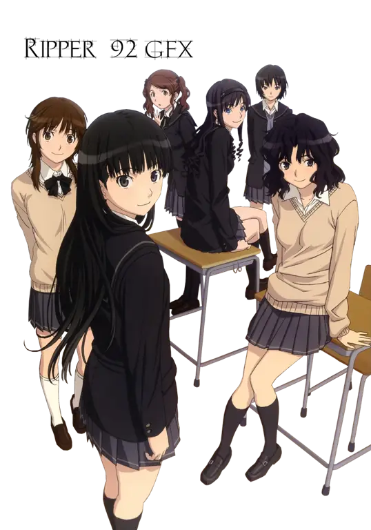 Karakter-karakter utama dalam anime Amagami SS