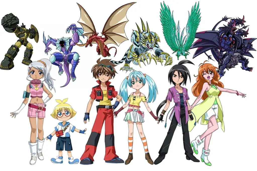 Gambar para karakter Bakugan