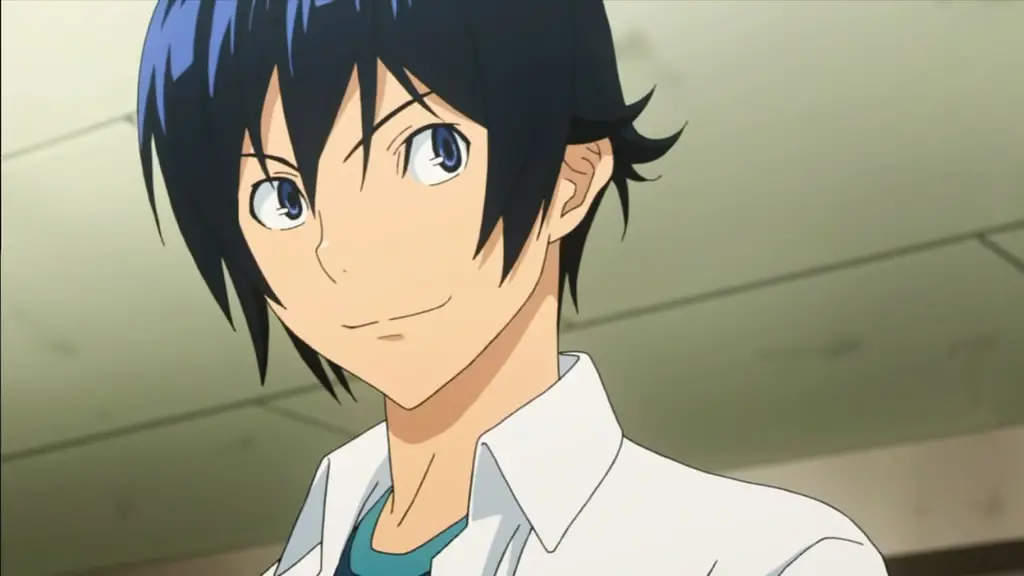 Gambar karakter-karakter utama dalam anime Bakuman