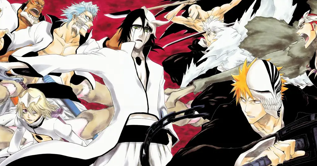 Gambar karakter-karakter utama anime Bleach