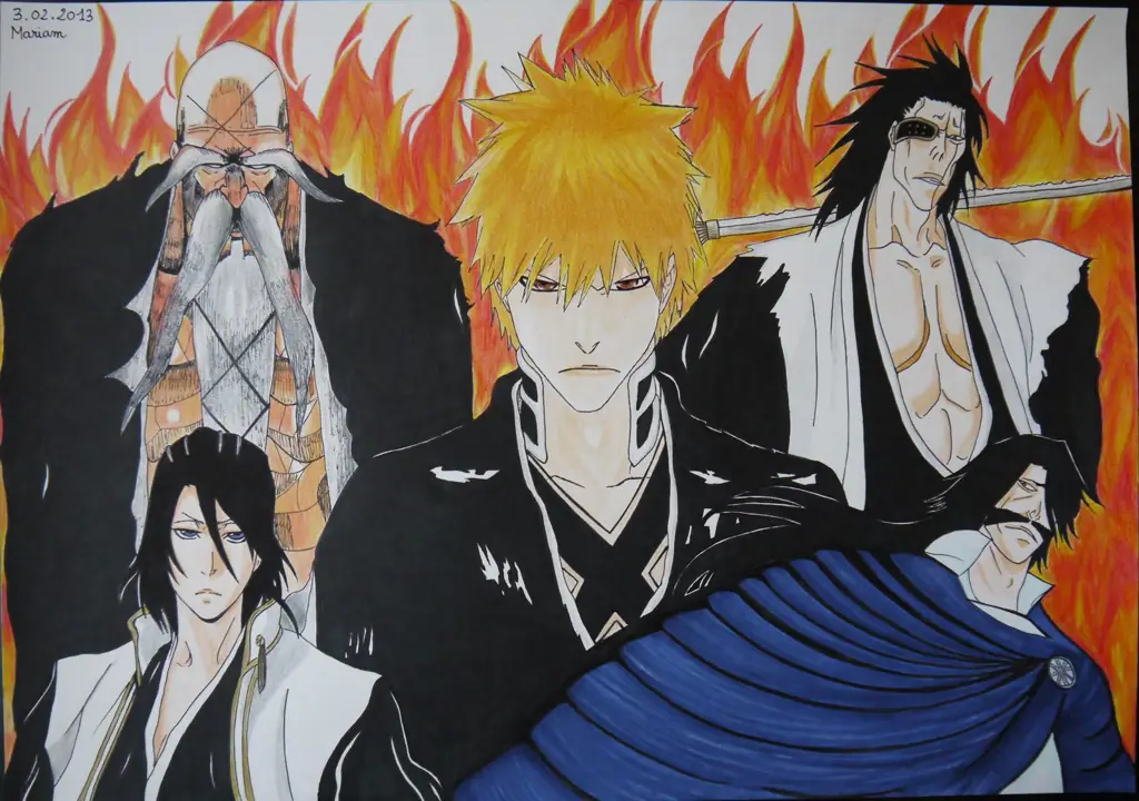 Karakter-karakter utama dalam anime Bleach