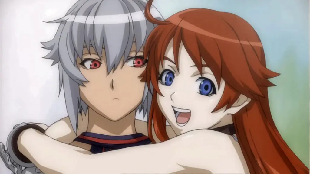 Para karakter Burst Angel yang penuh warna Ilustrasi karakter-karakter dalam anime Burst Angel