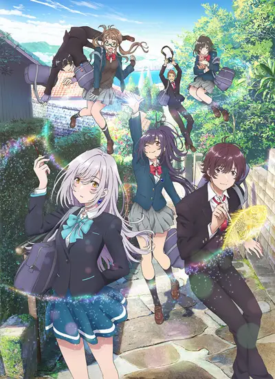 Para karakter dalam anime Irozuku Sekai no Ashita Kara