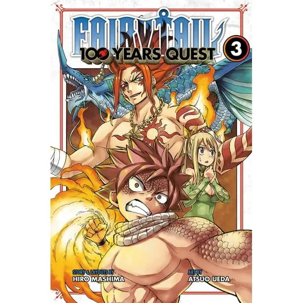 Gambar para karakter utama Fairy Tail 100 Year Quest