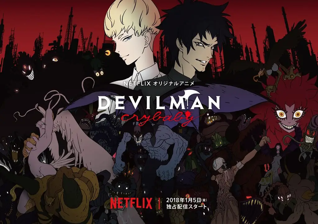 Karakter-karakter utama dalam Devilman Crybaby