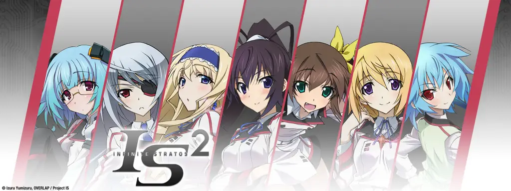 Gambar para karakter di Infinite Stratos 2