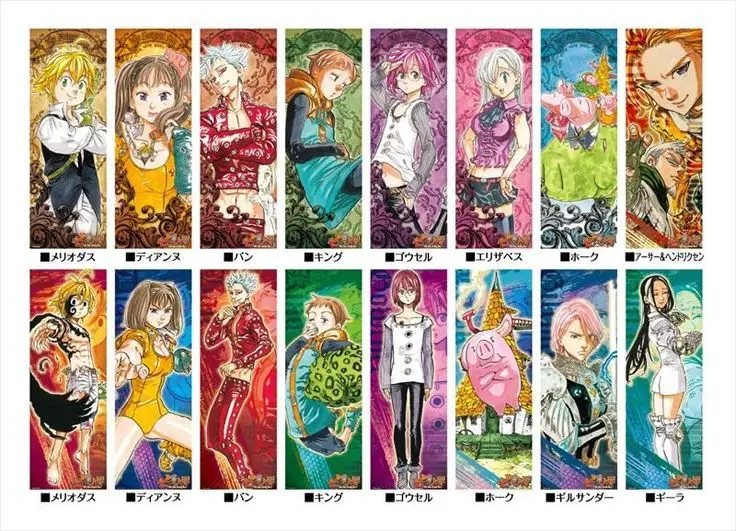 Karakter-karakter dalam Nanatsu no Taizai Season 4
