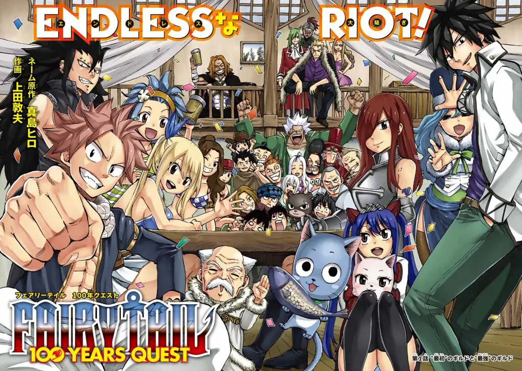 Karakter-karakter di Fairy Tail 100 Year Quest