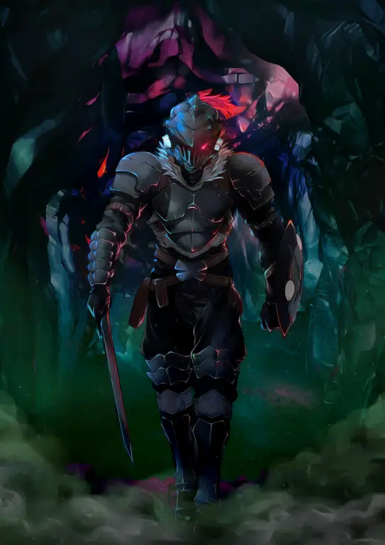 Gambar karakter-karakter utama dalam anime Goblin Slayer