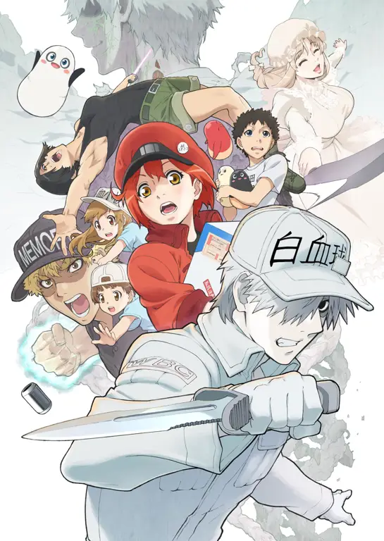 Karakter-karakter dalam anime Hataraku Saibou Black