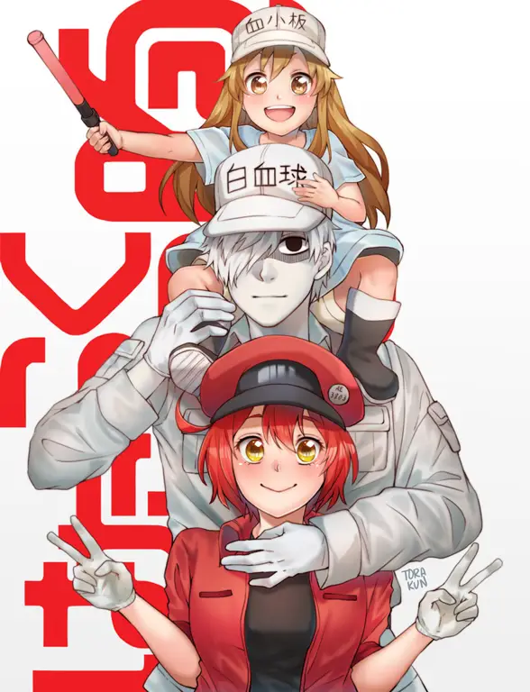 Karakter-karakter dalam Hataraku Saibou