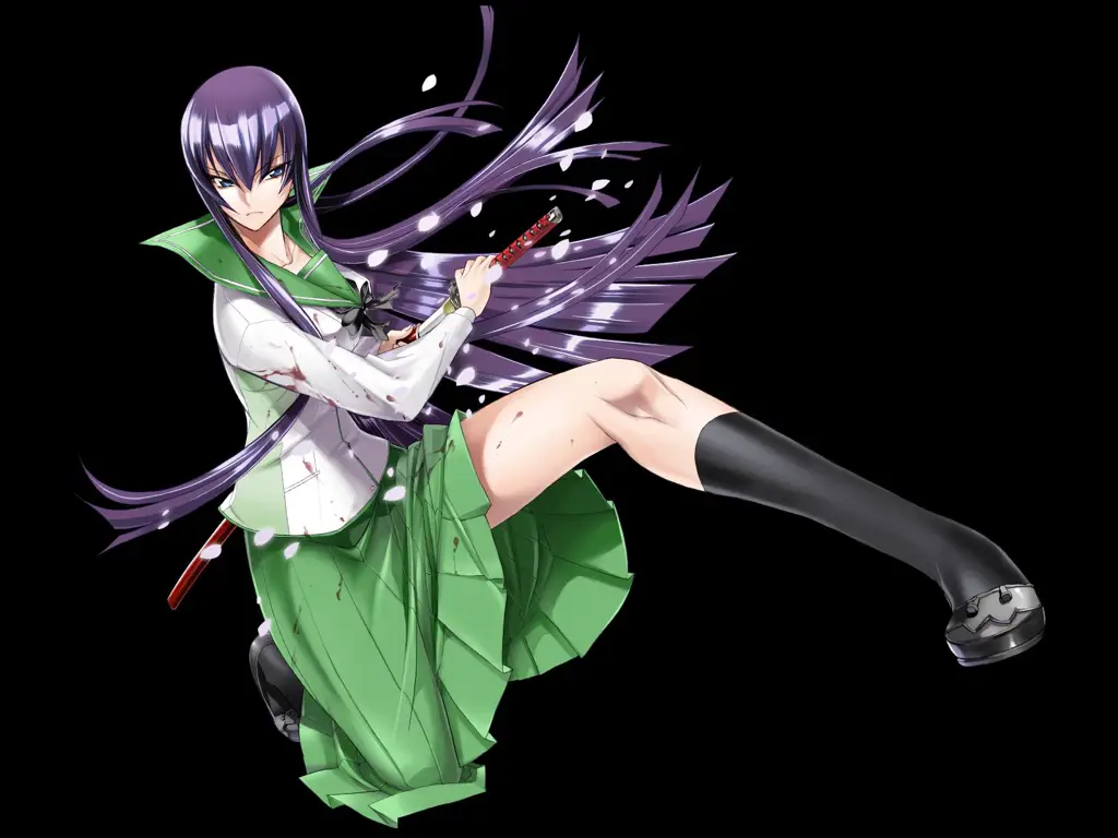 Karakter-karakter utama dalam anime Highschool of the Dead