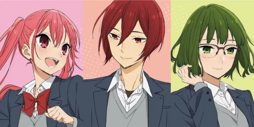 Para karakter Horimiya yang unik dan menarik Gambar yang menampilkan berbagai karakter dalam anime Horimiya