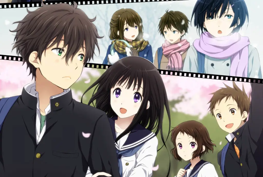 Para Karakter Hyouka yang Menarik Karakter-karakter utama dalam anime Hyouka