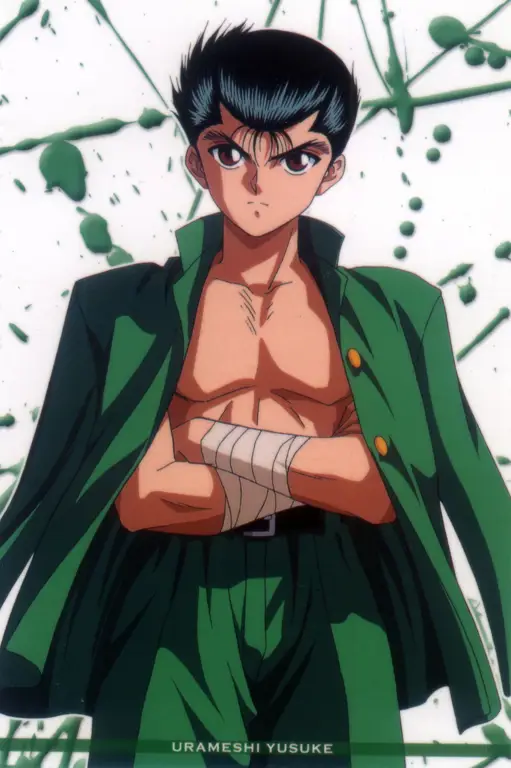 Gambar karakter utama Yu Yu Hakusho