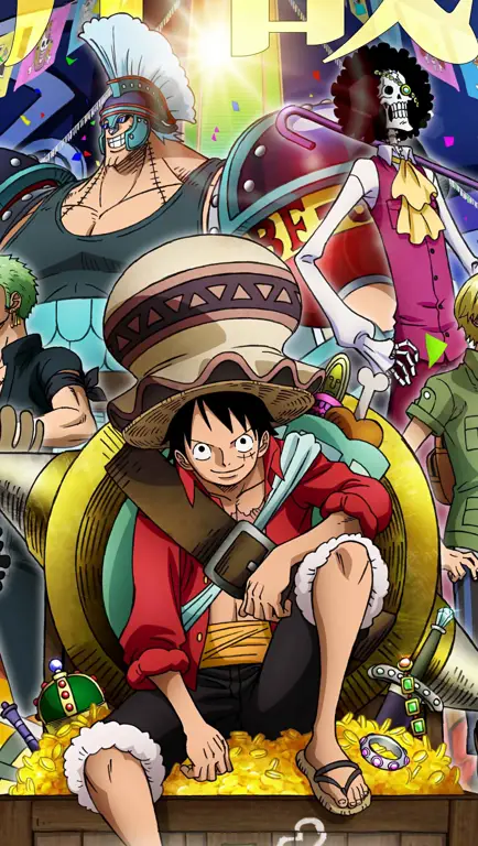 Para karakter ikonik One Piece Gambar para karakter One Piece