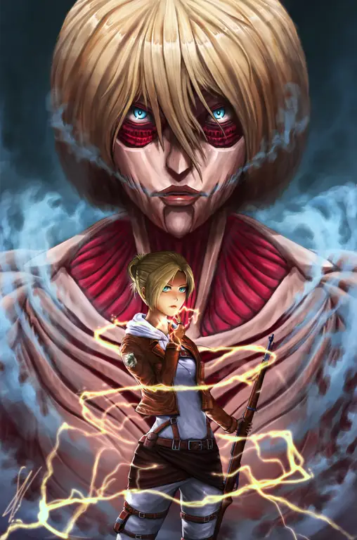 Karakter-karakter dalam Attack on Titan