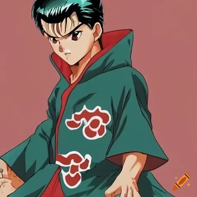 Gambar para karakter utama Yu Yu Hakusho