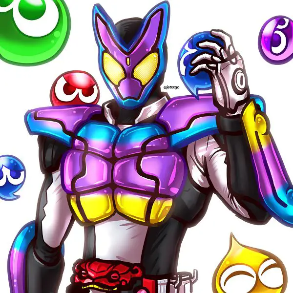 Para karakter Kamen Rider Gavv yang menarik dan penuh warna.