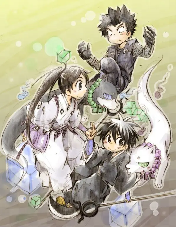 Karakter-karakter dalam anime Kekkaishi