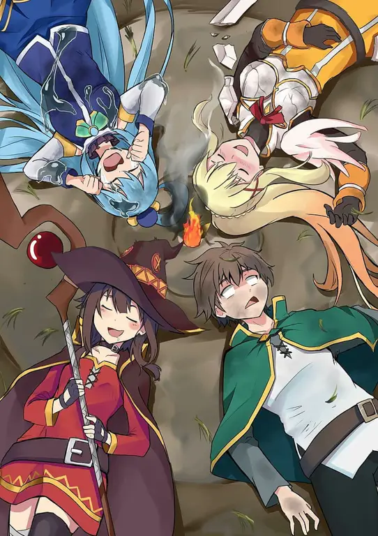 Gambar karakter KonoSuba