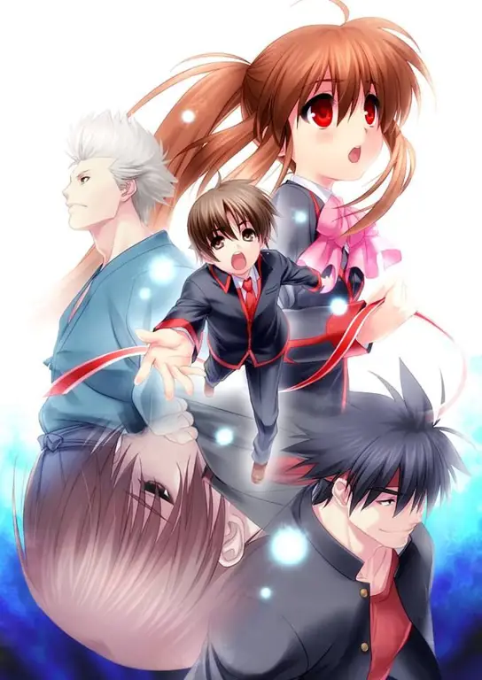 Gambar para karakter dalam anime Little Busters!