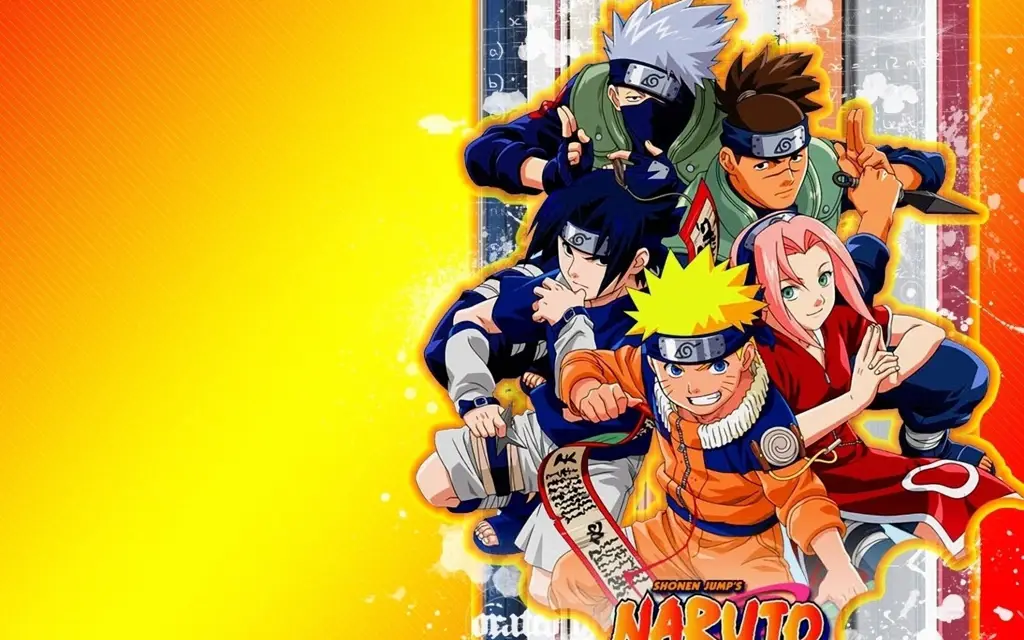 Foto Kelompok Karakter Naruto