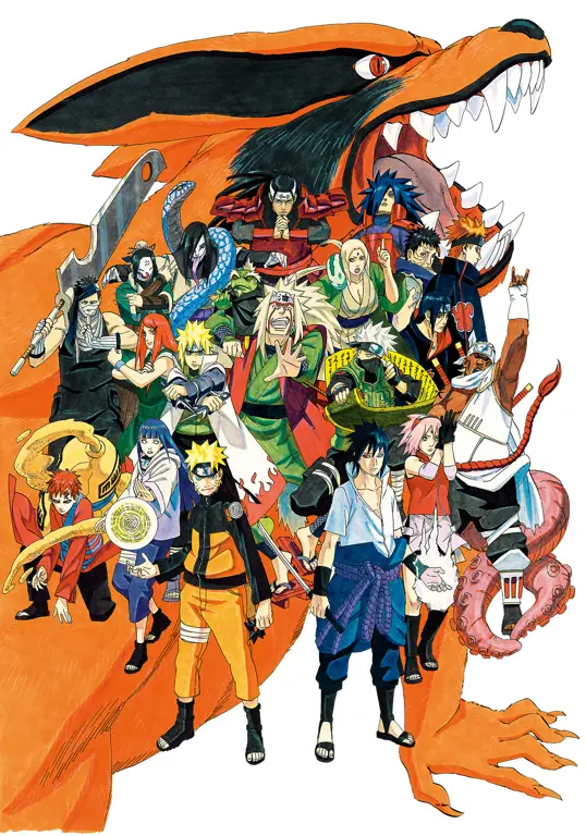 Para karakter Naruto yang ikonik Karakter-karakter utama dalam serial anime Naruto