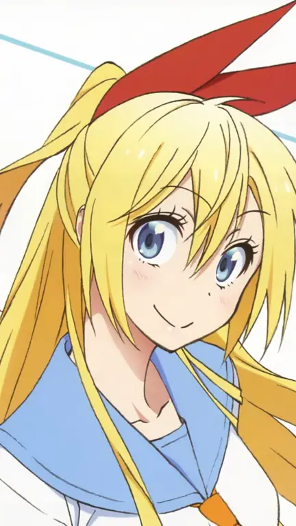 Gambar para karakter utama Nisekoi