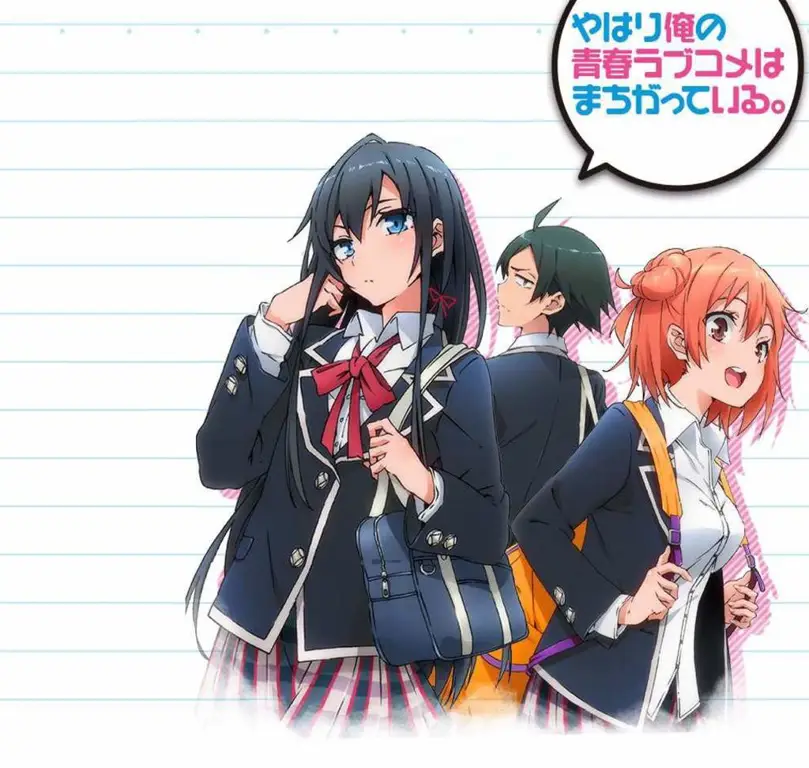 Karakter-karakter utama dalam anime Oregairu