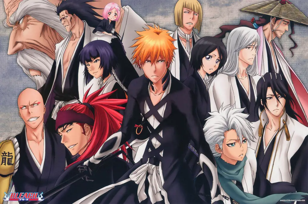 Para karakter pendukung dalam petualangan Bleach Karakter-karakter dalam anime Bleach