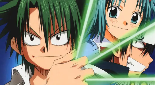 Gambar beberapa karakter dalam anime The Law of Ueki