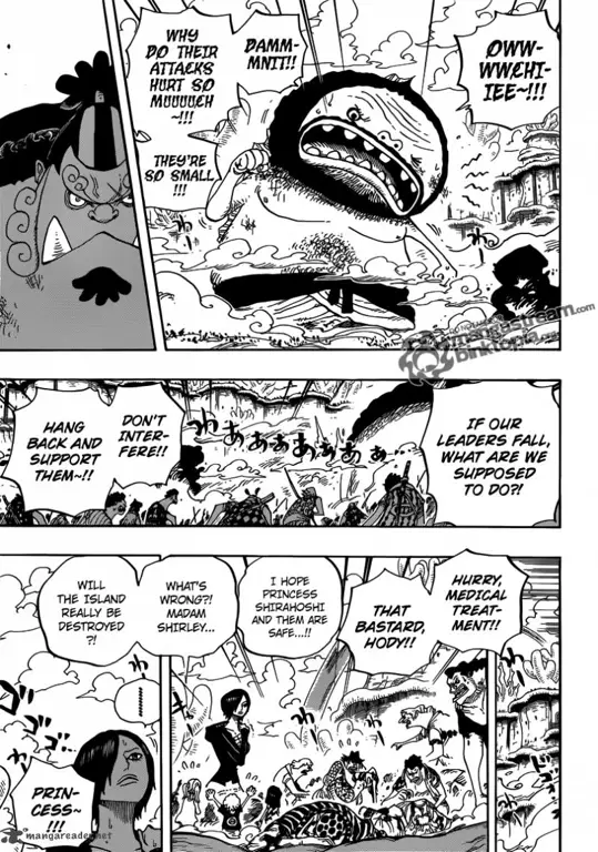 Karakter One Piece di Episode 639