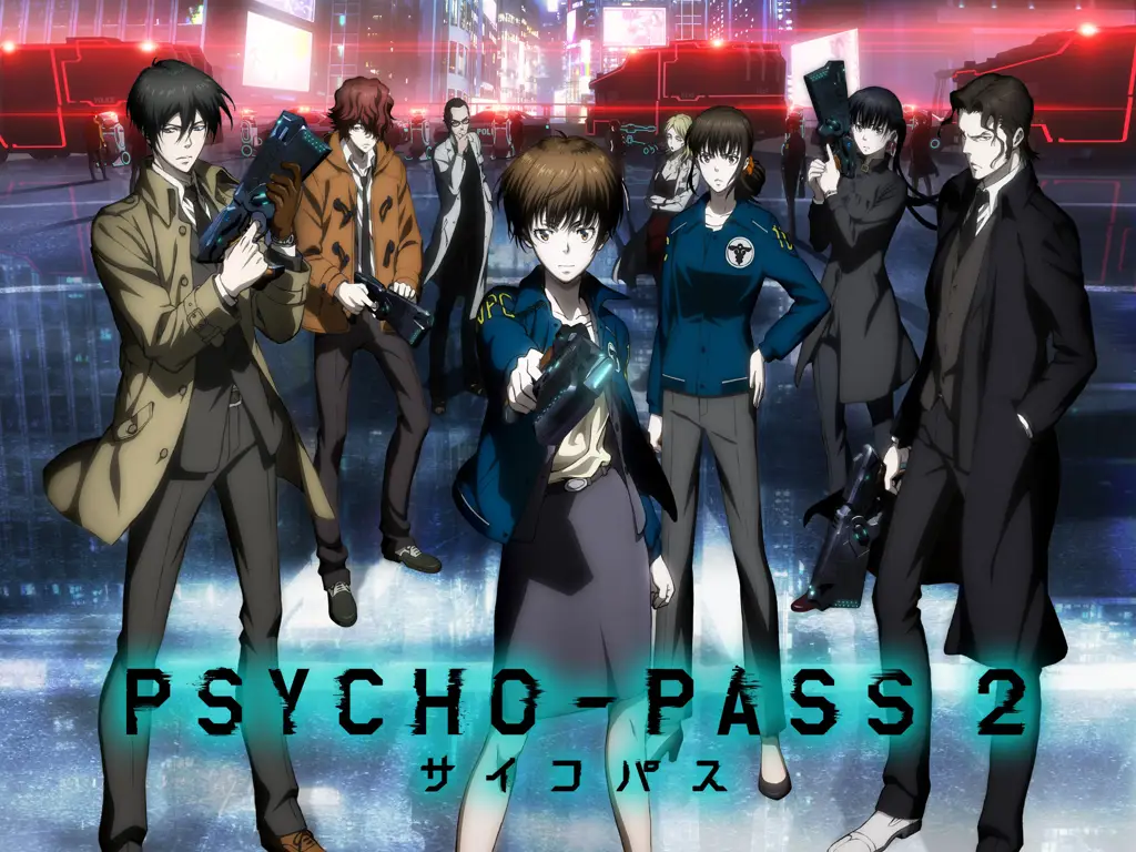 Karakter-karakter utama di Psycho-Pass season 2