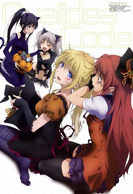 Karakter-karakter utama dalam anime Qualidea Code