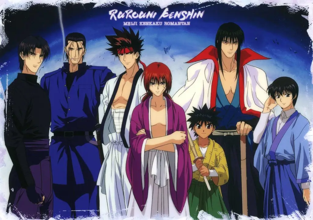 Karakter-karakter utama dalam anime Rurouni Kenshin