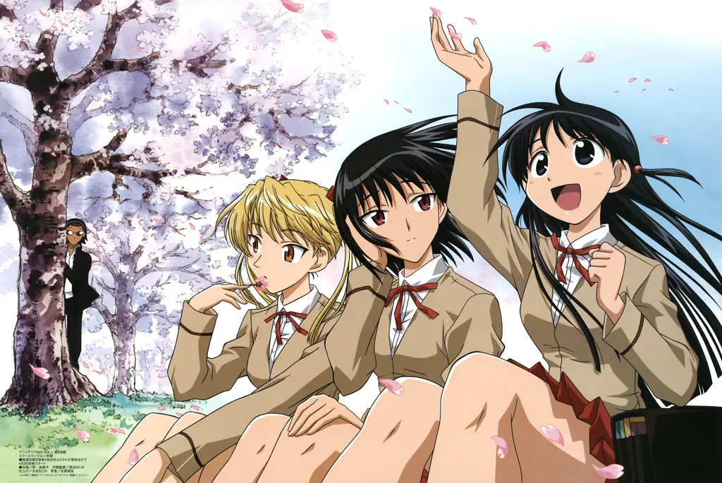 Karakter-karakter utama dalam anime School Rumble