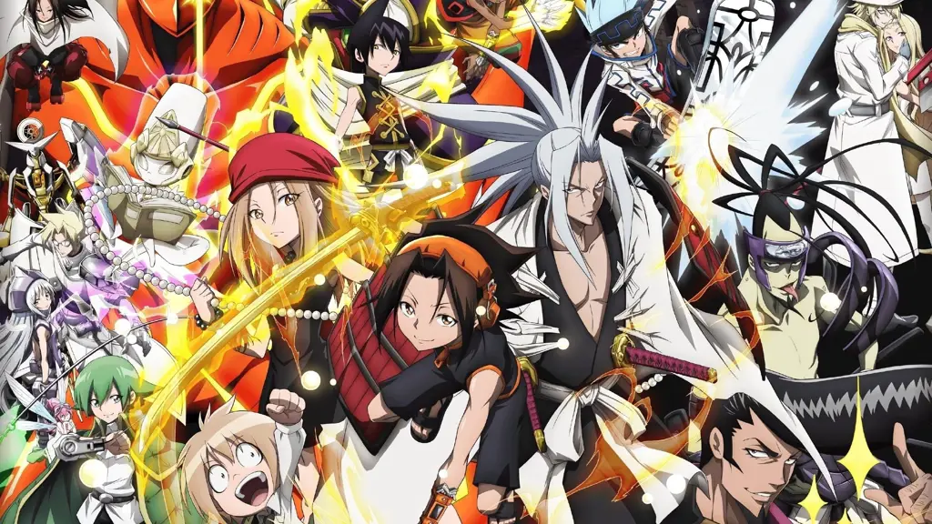 Gambar para karakter Shaman King