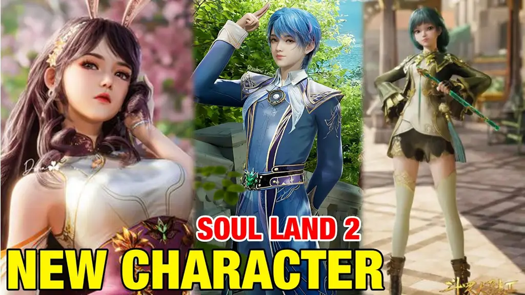 Para karakter Soul Land Gambar karakter-karakter di Soul Land